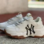 MLB Beige Dad Shoes Big Ball Chunky