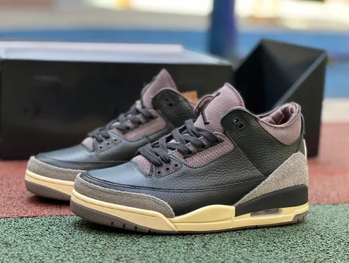 A Ma Maniere x Air Jordan 3 FZ4811-001 Black Wine