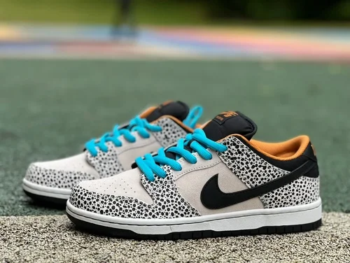 Pure Original Nike SB Dunk Low Safari "Olympics" Spotted Dog FZ1233-002