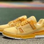 Louis Vuitton Trainer Yellow Orange Pure Version