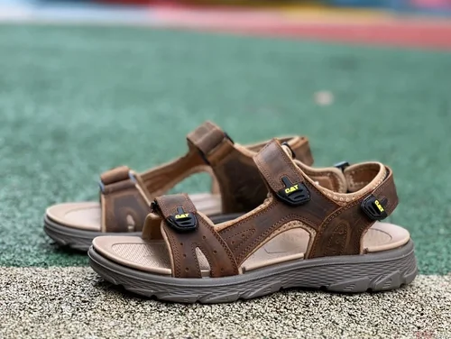 Caterpillar Coffee Sandals - CAT Progressor Web Bold Outdoor Sandals