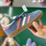 Adidas Gazelle Indoor Blue Pink Gum Retro Sneakers IG1640