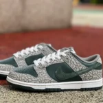 Nike Dunk Low Green Speckle Retro Sneakers HF4878-053