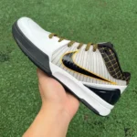 Nike Zoom Kobe 4 Playoffs - White Yellow Basketball Shoes