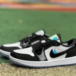 Air Jordan 1 Low Golf FZ4159-100 Black White Double Hook DT Version