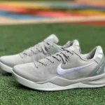 Nike Kobe 8 Protro Wolf Grey - Grey Basketball Shoes