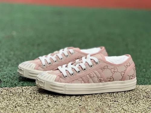 Gucci Canvas White Pink Size 35-45