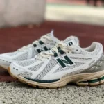 NB 19060 White Green Brown New Balance 1906R Retro Running Shoes M1906RQ