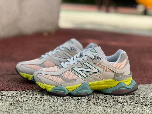 New Balance 9060 Grey Pink Green Blue Pure Original Retro Running Shoes U9060GCB