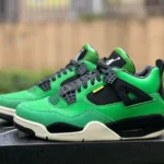 Air Jordan 4 Manila Black Green