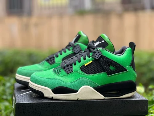 Air Jordan 4 Manila Black Green