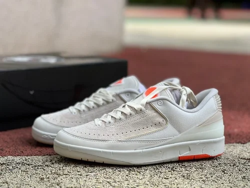 Air Jordan 2 Retro Low DV7128-110 Beige Orange