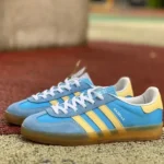 Adidas Gazelle Blue Yellow Retro Sneakers IE2960