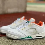 Air Jordan 5 Low CW4204-100 White Green