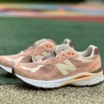 New Balance 990V3 Beige Pink Retro Running Shoes M990SZ3