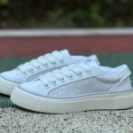 Dior B33 White Grey Round Toe Lace-Up Fashion Sneakers Men