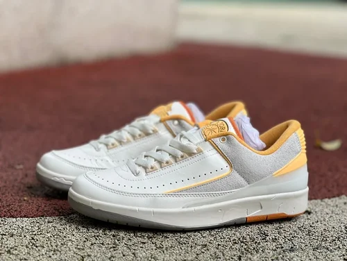 Air Jordan 2 Low DV9956-118 Grey White Orange