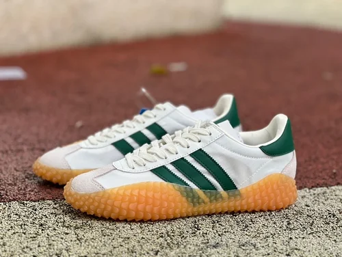 Adidas Country x Kamanda White Green Gum Running Shoes G26797