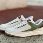 Air Jordan 2 Low FJ6871-100 White Green Red