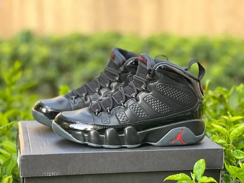 Air Jordan 9 Bred Retro Basketball Shoes 302370-014