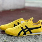 Onitsuka Tiger Mexico 66 Low-Top Sneakers in Yellow & Black