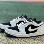 Air Jordan 1 Low HQ0764-001 White Black Streetball Pure Version