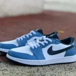 Air Jordan 1 Low Golf DD9315-115 White Blue Black Hook