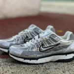 Nike P-6000 Liquid Silver Retro Running Shoes CN0149-001