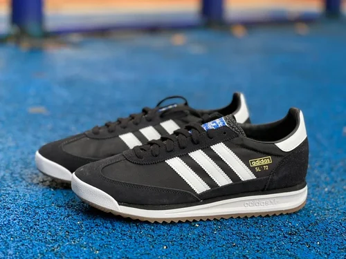 Adidas SL 72 Black White Retro Sneakers JI1282