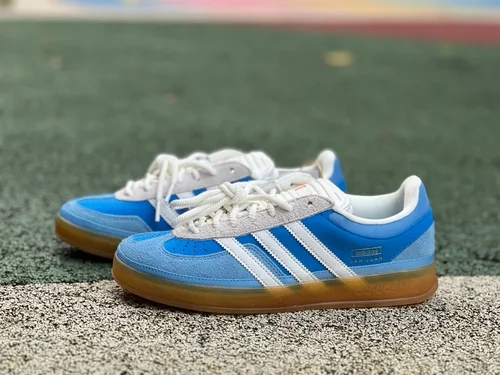 Bad Bunny x Adidas Gazelle Blue White Retro Sneakers IF9734