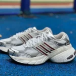 Adidas ADISTAR XLG Silver White Red Running Shoes IH3382