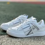 Valentino VL7N Leather Sneakers in Pure White