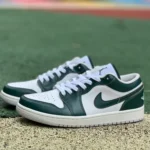 Air Jordan 1 Low FQ7687-300 Graphite Green DT Version