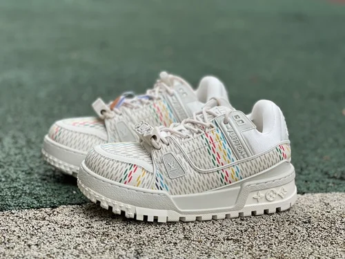 Louis Vuitton Trainer Maxi White Pattern