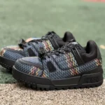 Louis Vuitton Trainer Maxi Black Pattern