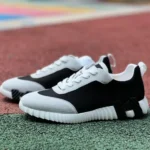 Hermes Bouncing Black White Men's Sneakers