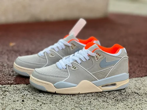 Nike Air Flight '89 Grey Blue Orange HF6843-072