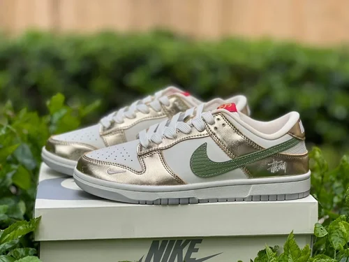 Nike Dunk Low White Gold Green XH0923-343