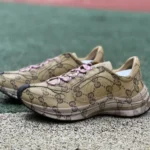 Gucci Run Washed Brown Pink