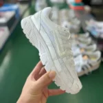 Nike P-6000 All White Retro Running Shoes