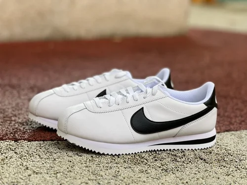 Nike Cortez White Black Classic Sneakers DM4044-105