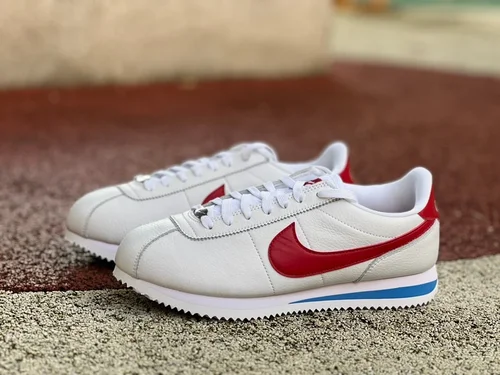 Nike Cortez White Red Classic Sneakers FZ1347-100