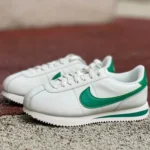 Nike Cortez White Green Classic Sneakers DM4044-104