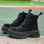 SMFK High Top Black Sneakers