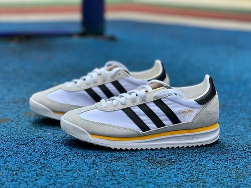 Adidas SL 72 White Grey Black Yellow Retro Sneakers IH4823