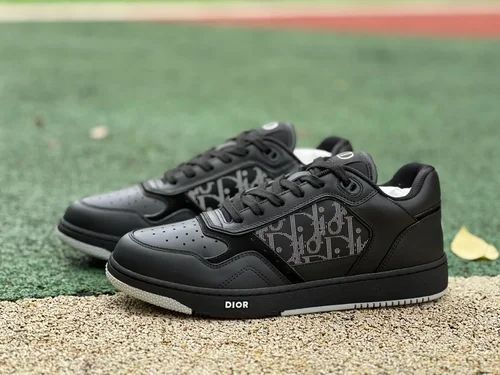 DIOR B27 Low Top Black Sneakers