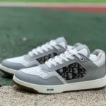 DIOR B27 Low Top Grey White Sneakers