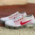 Nike Air VaporMax FK White Red Casual Shoes 849558-006