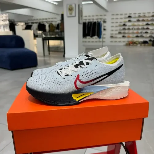 Nike ZoomX Vaporfly Next%3 White Gold Red Running Shoes HJ9079-100