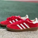 Adidas Gazelle Red White Retro Sneakers IF1808